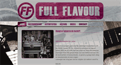 Desktop Screenshot of fullflavour.be